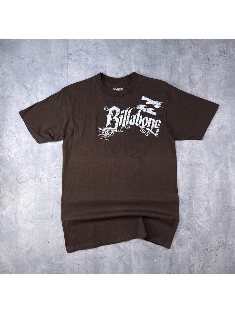 Y2K Billabong 00s Brown Vintage Grunge t shirt